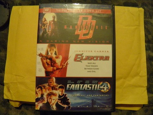 DAREDEVIL/ELEKTRA/FANTASTIC 4/TRIPLE FEATURE
